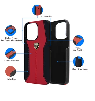 Luxury Genuine Leather Crafted Official Lamborghini Huracan D1 Series –  CaseWorld