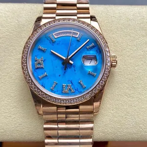 New Men's Business Luxury Mechanical Watch with 2834 Movement Calendar  High Quality Classic Elegance Luminous Automatic Watches