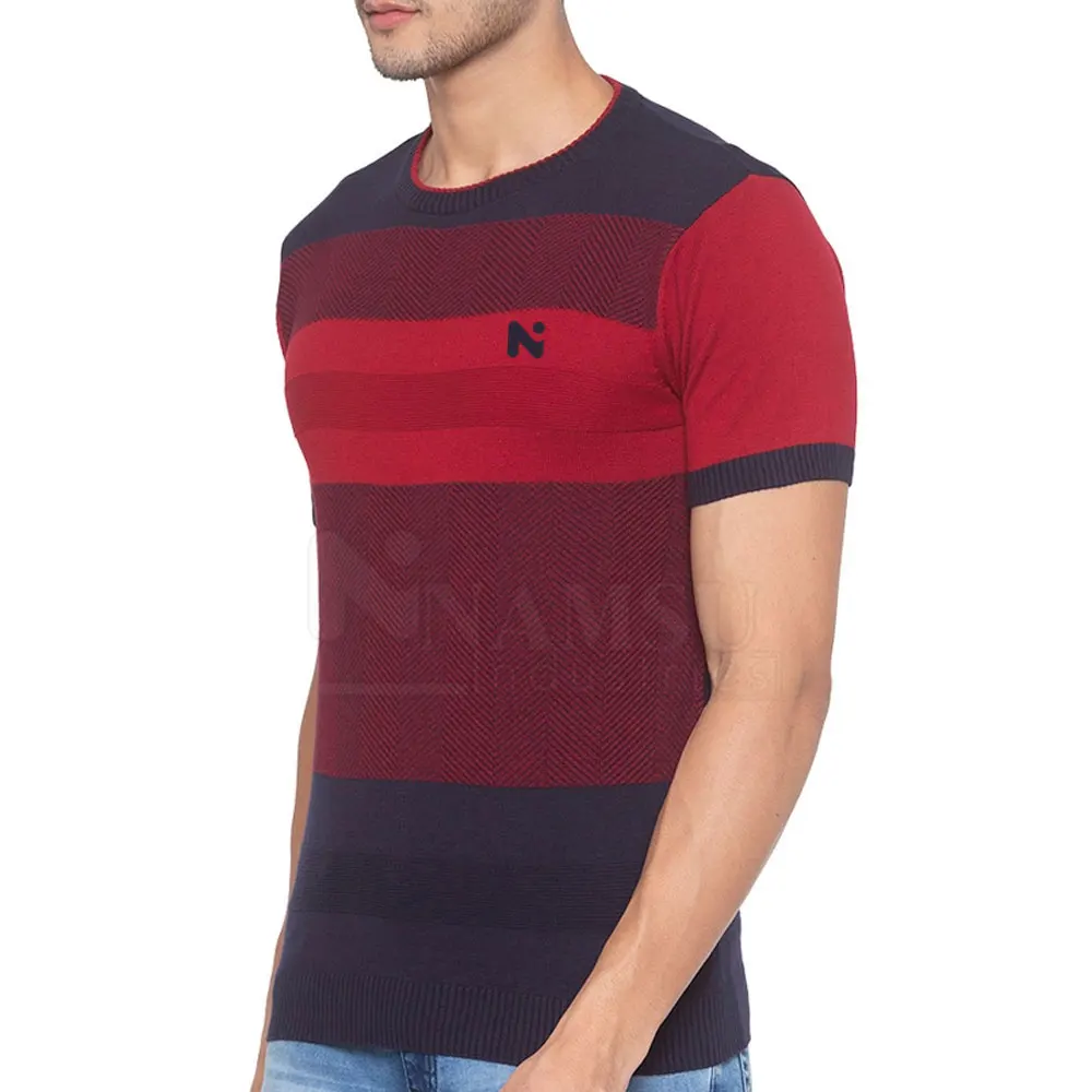 Good Quality Short Sleeve Slim Fit Men T Shirt Latest Arrival