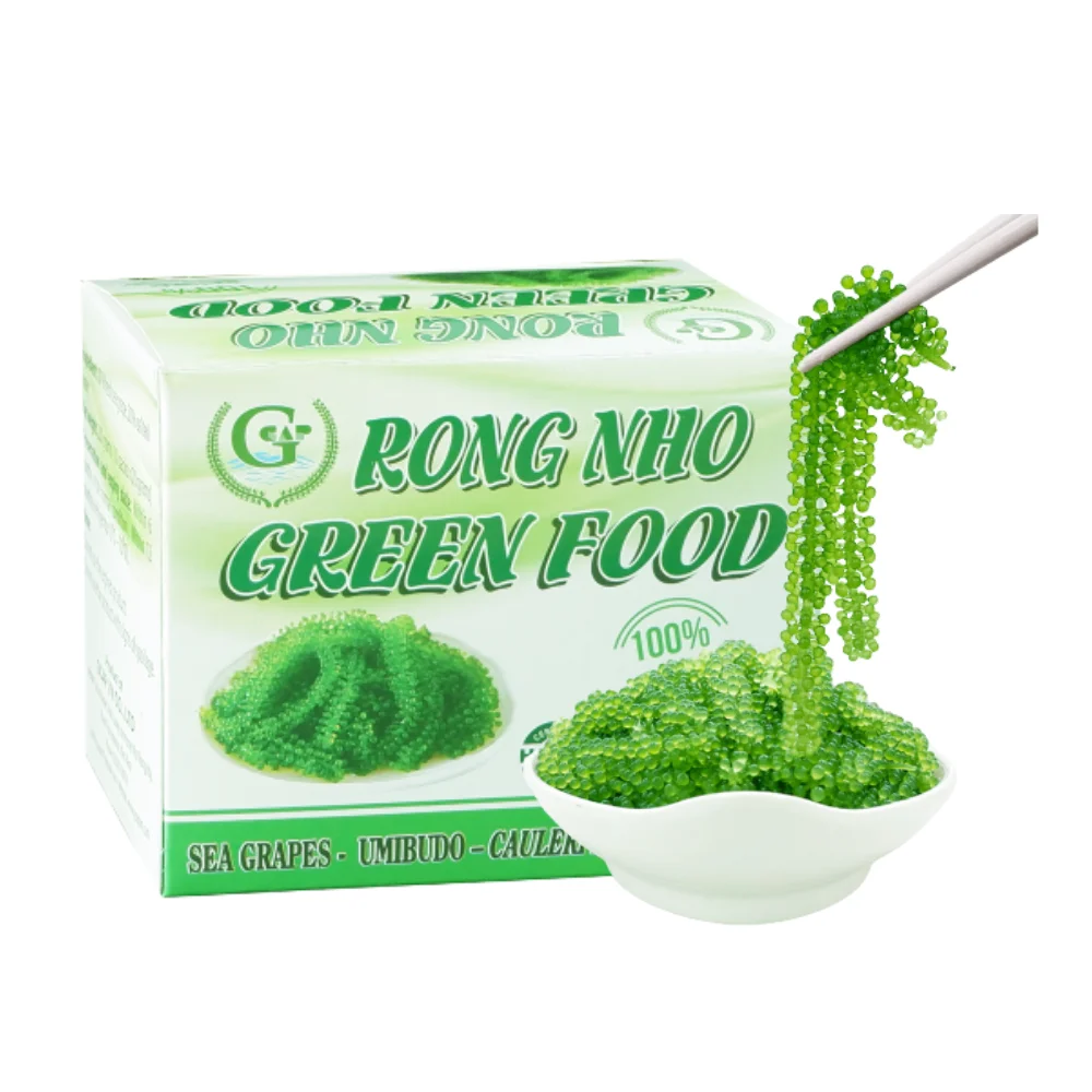 Bulk Packaged Super Salted And Special Grape Seaweed Green Food For Sale At Competitive Prices
