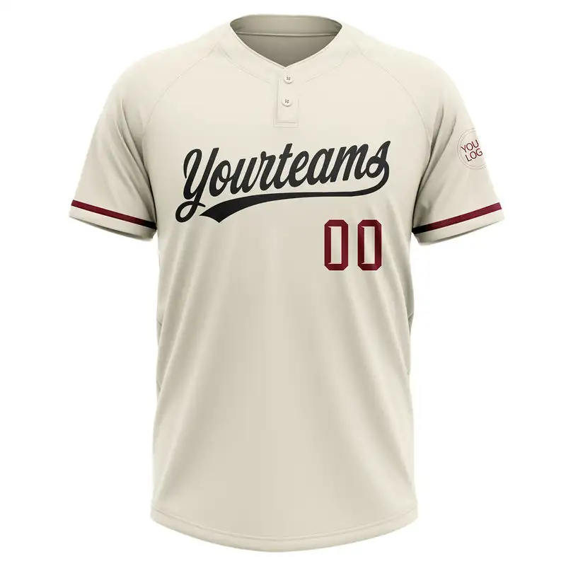 High Quality 2024 Custom Baseball Jersey 100% Polyester Blank Softball ...