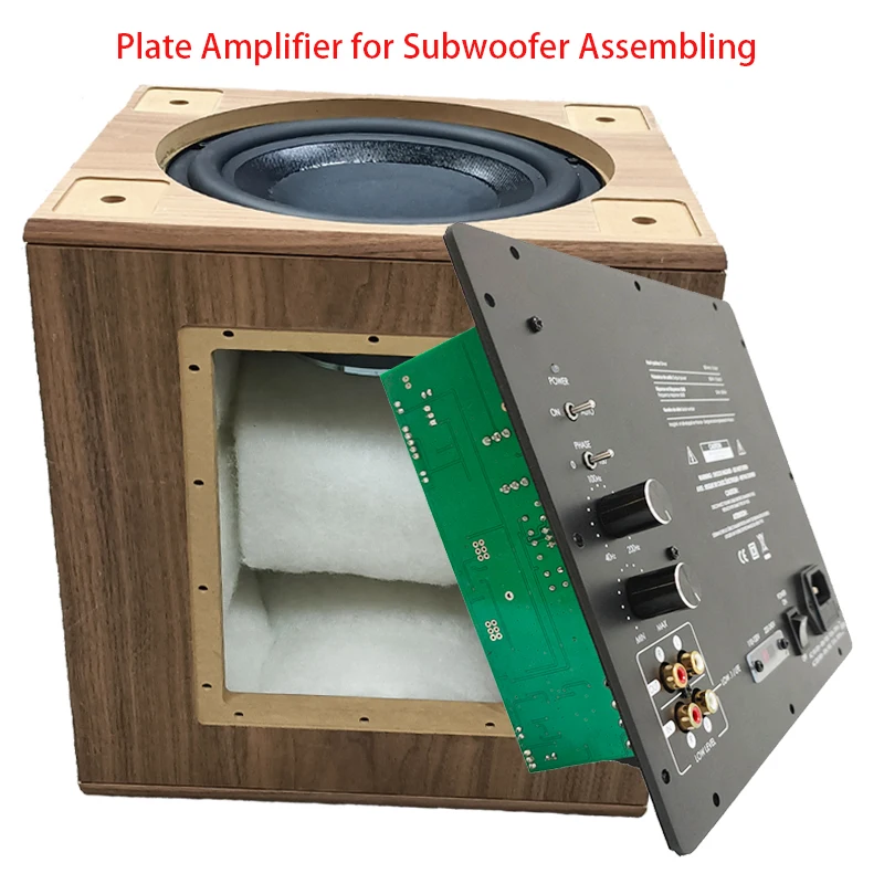 High Power Classd Output 300w 500w Rms Subwoofer Plate Amplifier Oem