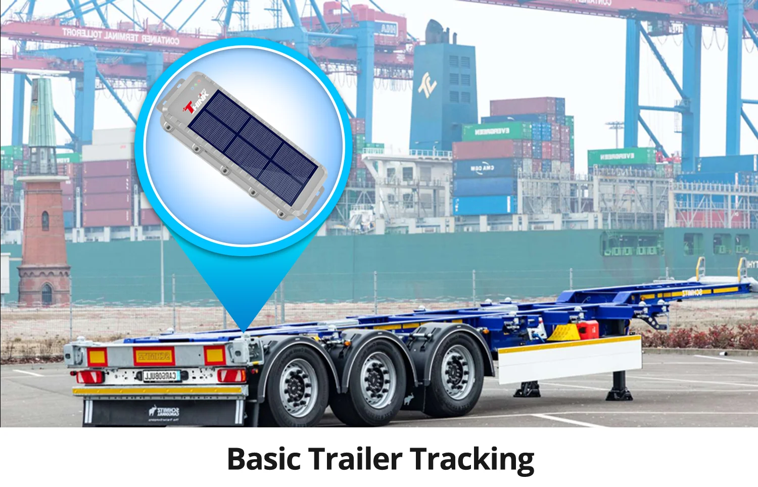 4g Lte Gsm Solar Powered Gps Fleet Tracking Management Trailer Gps