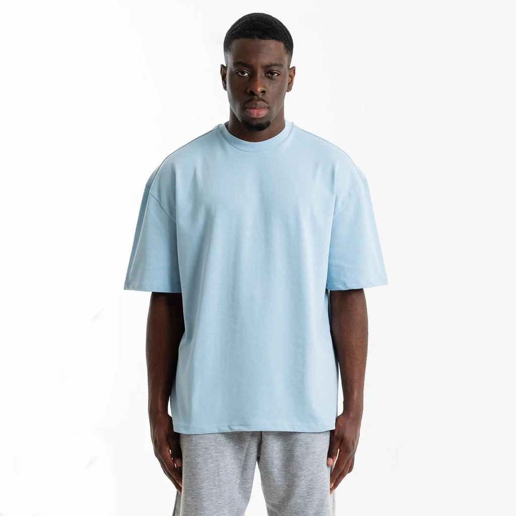 High Quality New Design Men Solid Plain Screen Printing T Shirt