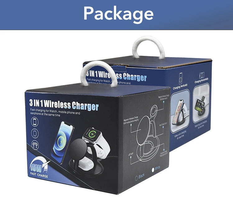 Cellphone Qi Wireless Charger Portable Wireless Charger Station