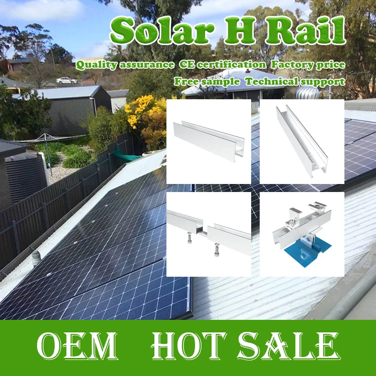 Aluminium Rail for Solar Panel Solar Rails Set h Solar Rail| Alibaba.com