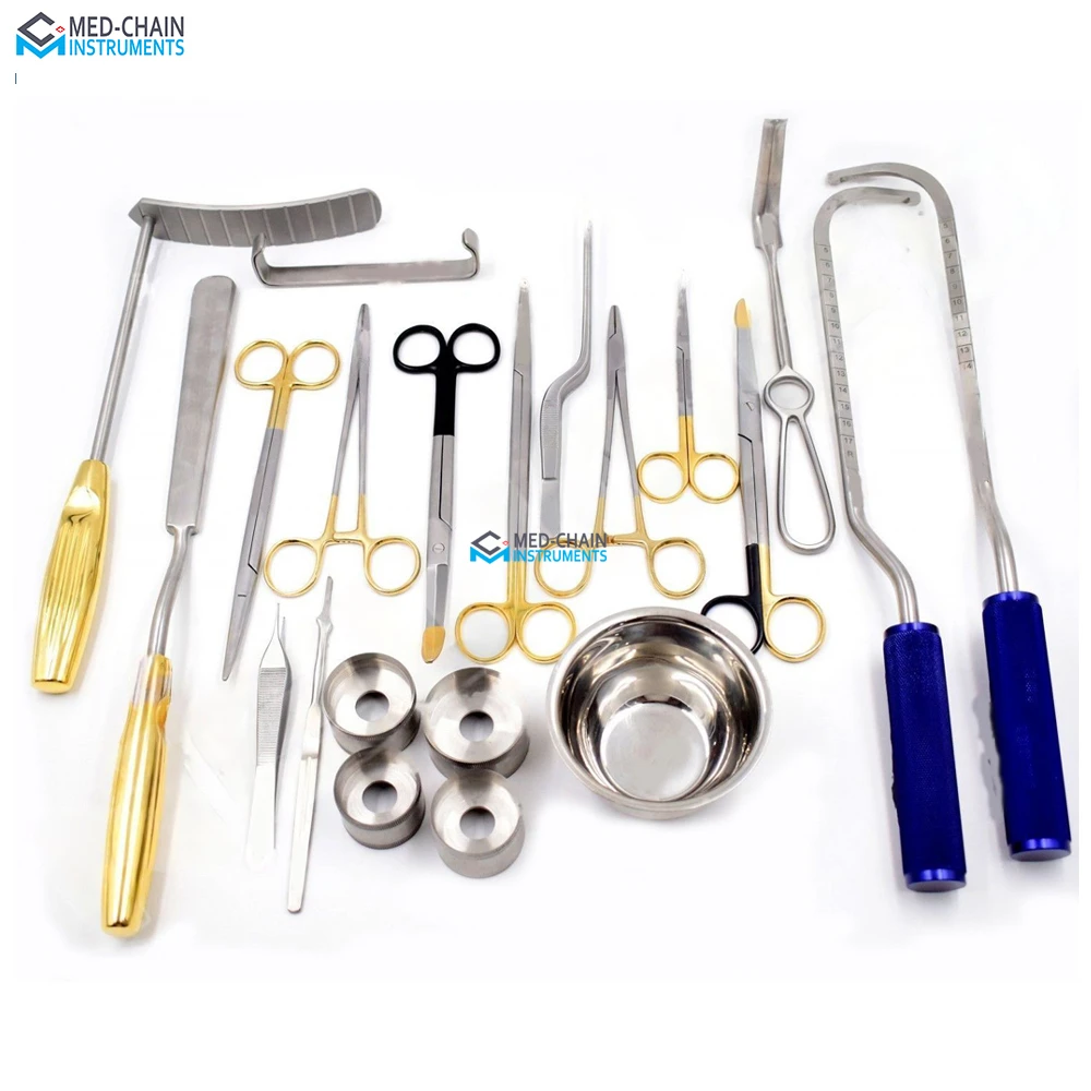 Tebbetts Breast Surgery Instruments Set Of 38 Pieces - High Grade ...