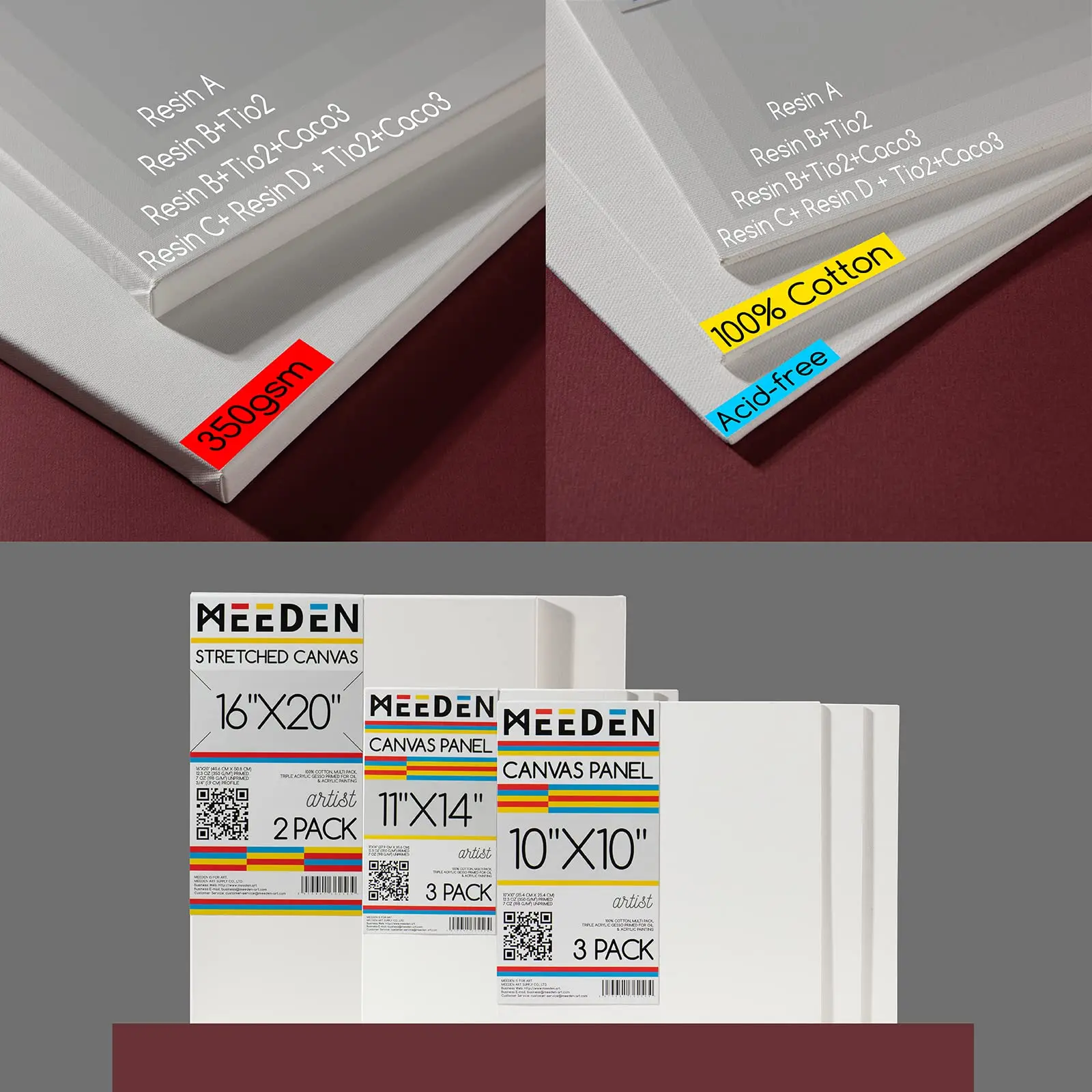 Набор для рисования маслом MEEDEN [Серия Премиум художника] с мольбертом художественных эскизов 13 шт. по 50 мл/1 7 унций масляные краски кисти холщовая панель