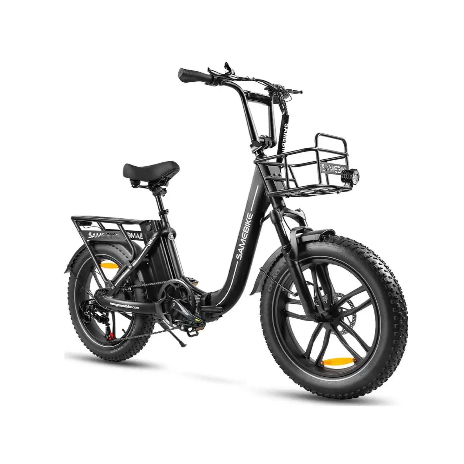 C05 Pro 250W Motor, 15Ah Akkukapazität, 14-Zoll-Falt-Elektro-Citybike mit Fatbike-Reifen, Tiefeinsteiger-Elektro-Faltrad