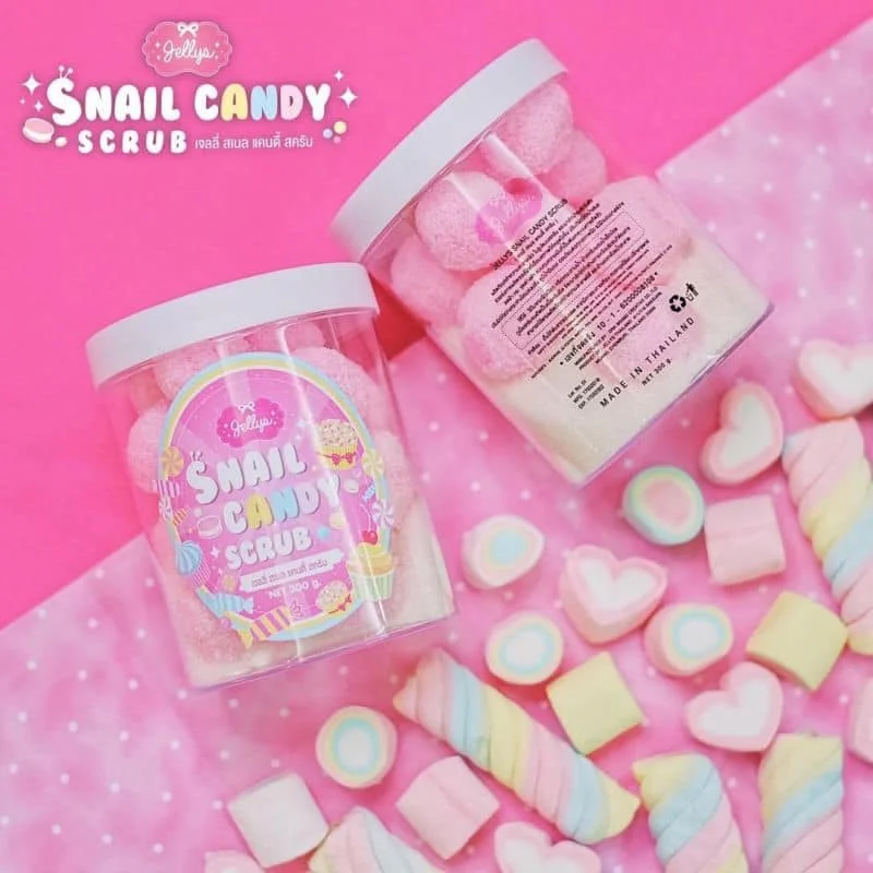 Скраб snail candy от jelly 16 шариков