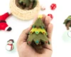 Mini Felted Christmas Tree Ornament