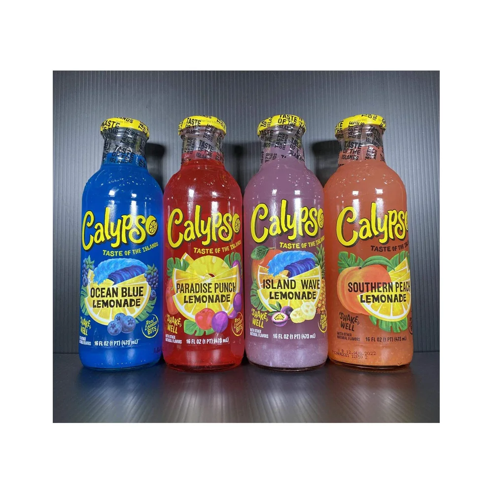 Calypso Lemonades 16 Ounce Glass Bottles 6 Pack (original Lemonade ...