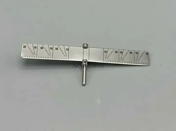 Key Surgical Screw Ruler Dental Implant Locating Guide Surgical Positioning Locator W Angle ...