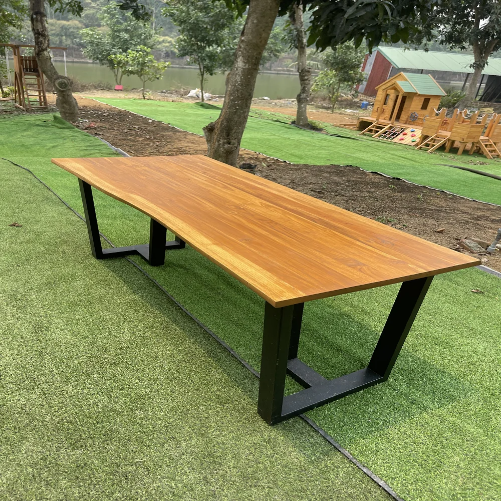 European Style Large Wooden Butcher Block Countertops Solid Wood Worktop Acacia Countertops