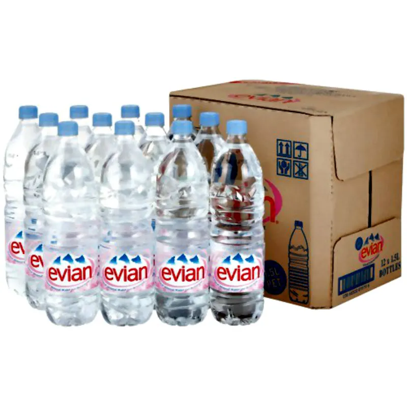 Evian Natural Spring Water (1.5l / 12pk),Prices For Evian Wholesale