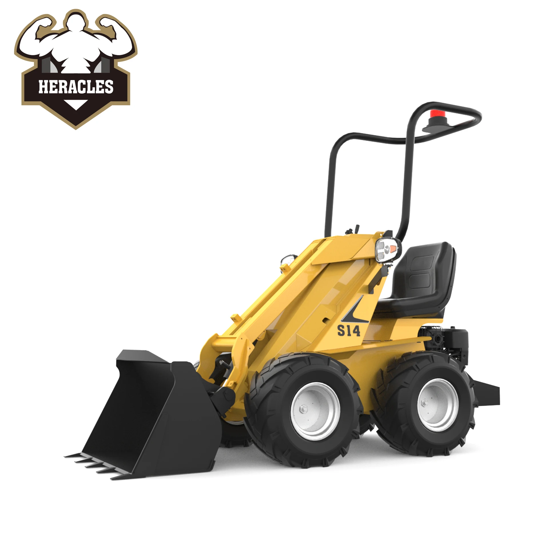 Heracles S14 - Mini Skid Steer Loader With Briggs & Stratton Engine ...