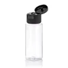 bottle with flip top cap
