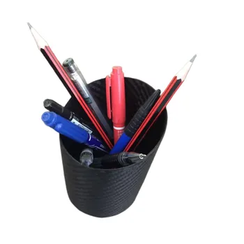OEM customized carbon fiber pencil cases 3k glossy/matte carbon fiber case for pen holders