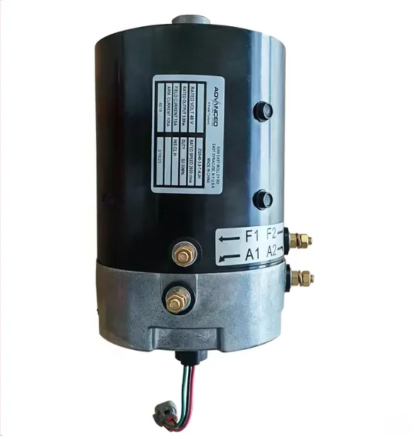 ZQS48-3.8-T-KJH 48v 3.8kw Dc Sepex Motor for Golf Cart, 19 Teeth