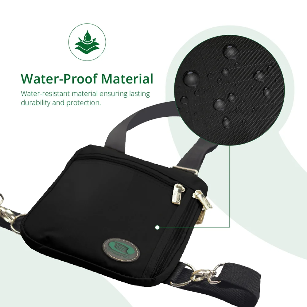 Worldwide Selling Premium Quality Hajj Safe Water Resistant Light Weight Neck Bag and Side Bag for Hajj and Umrah