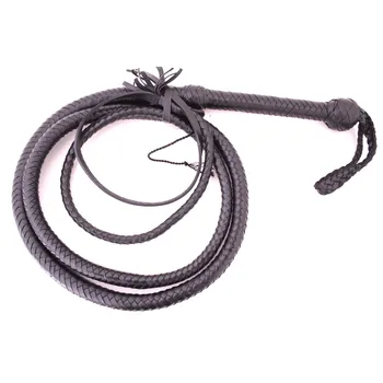 Leather Bullwhip - 8' - Atlanta Cutlery Corporation Leather Bullwhip - 8' - Atlanta Cutlery Corporation