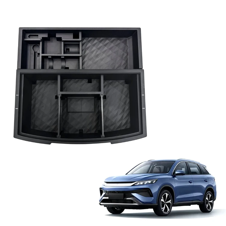 Нижний багажный ящик для заднего багажника автомобиля Maremlyn для BYD Song Pro 2025 из АБС-пластика: перегородка-поднос для грузового отделения, внутренние аксессуары