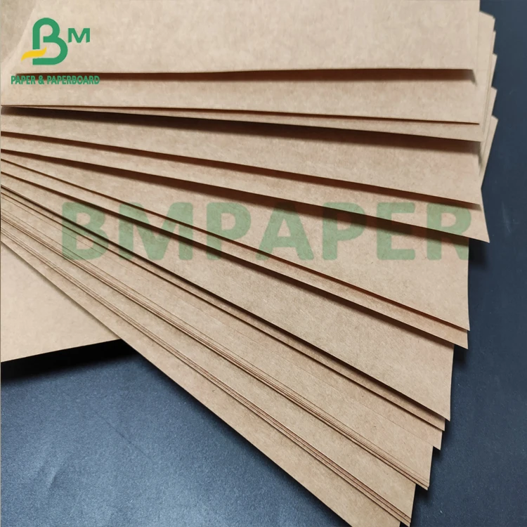 Brown Unglazed Uncoated Matte Surface 70g 80g Natural Sack Kraft Paper