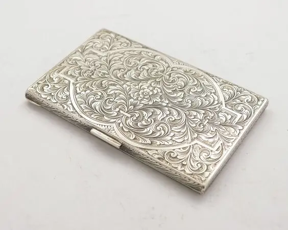 Copper &l Golden Finished Customize Design Hot Selling on Amazon Cigarette case for Man and Women at Wholesale Price