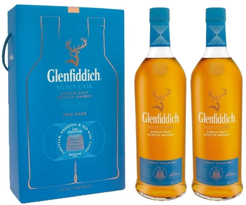 Original Glenfiddich Scotch Whisky All Years/ Glenfiddich Single Malt