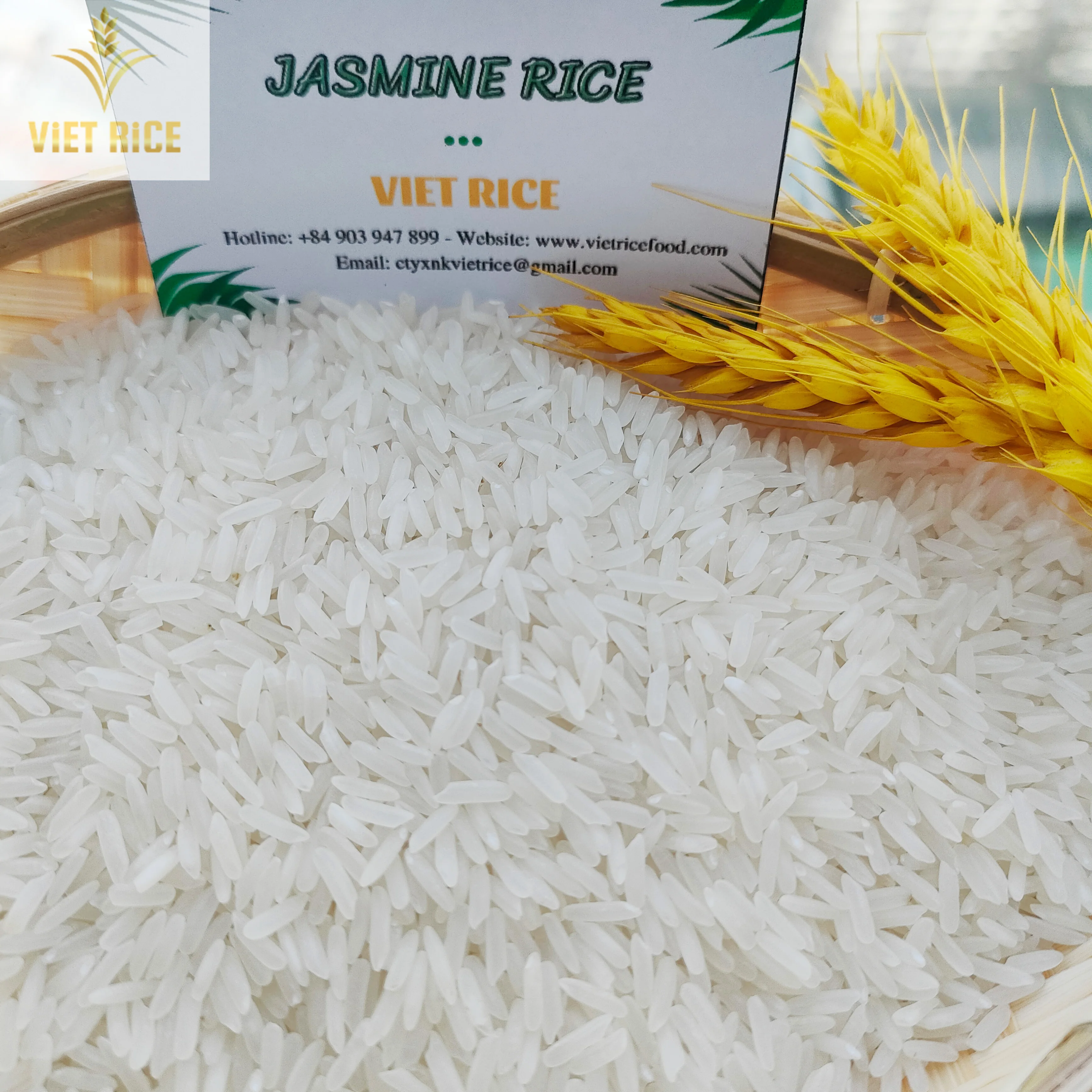 High Quality White Rice Jasmine Rice Produced From Vietnam Manufacturer ...