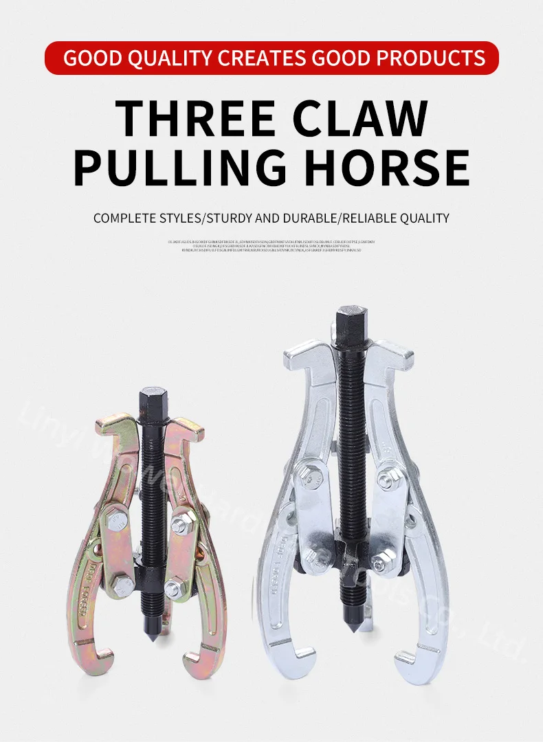 110mm Threeclaw Puller Disassembly Tool Hydraulic Bearing Gear Puller