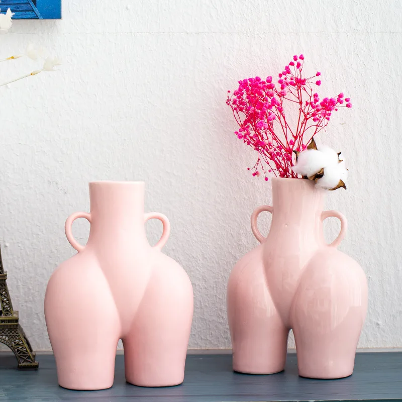 Keramikvase in Po-Form für Blumen, Kunstvolle Nackte Frauenkörper-Skulptur- Vase für Couchtisch, Moderne Körper-Vasen in Weiblicher Form| Alibaba.com