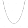 White Tennis Chain