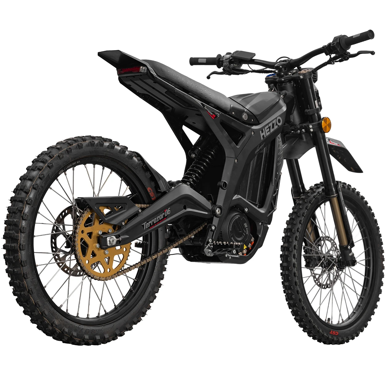 D EＦI MUTHOS Ｄu ro 100H HEZZO D6 72V 13000W Mid-Drive Electric Dirt Bike, 400Nm Torque