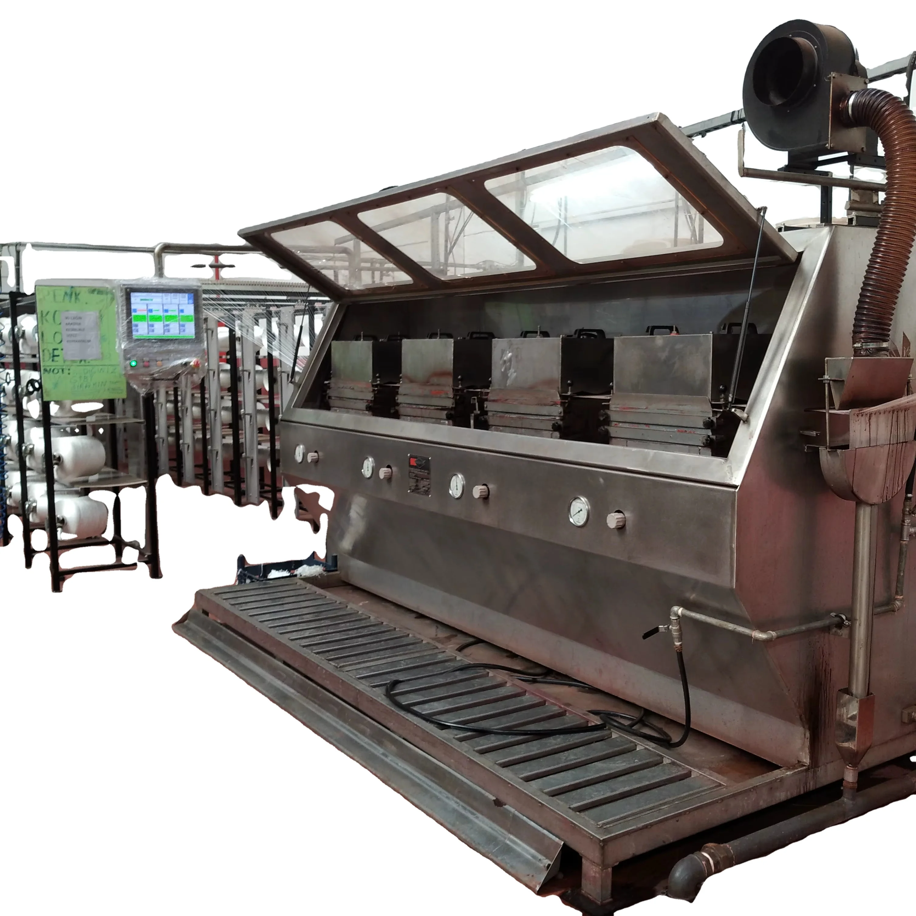Digital Textile Dyeing Machines Full Set 7-in-1 Yarn Printing Machine