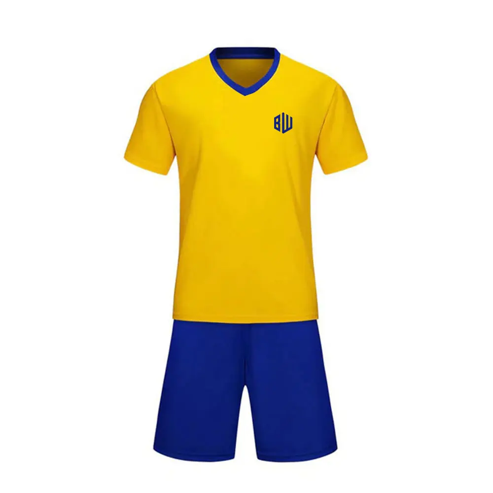 Professional Manufacture Team Soccer Uniform Comfortable Sports Wear Quick Dry Soccer Uniform