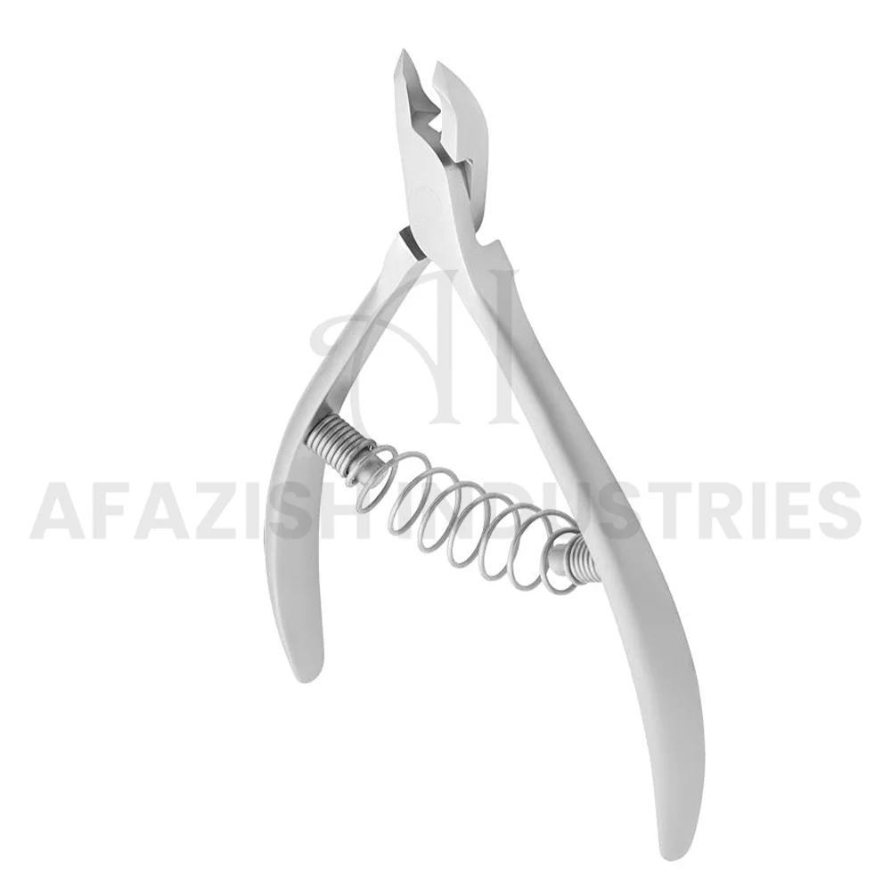 Cuticle Nipper With Wire Spring Nail Manicure Scissors Dead Skin