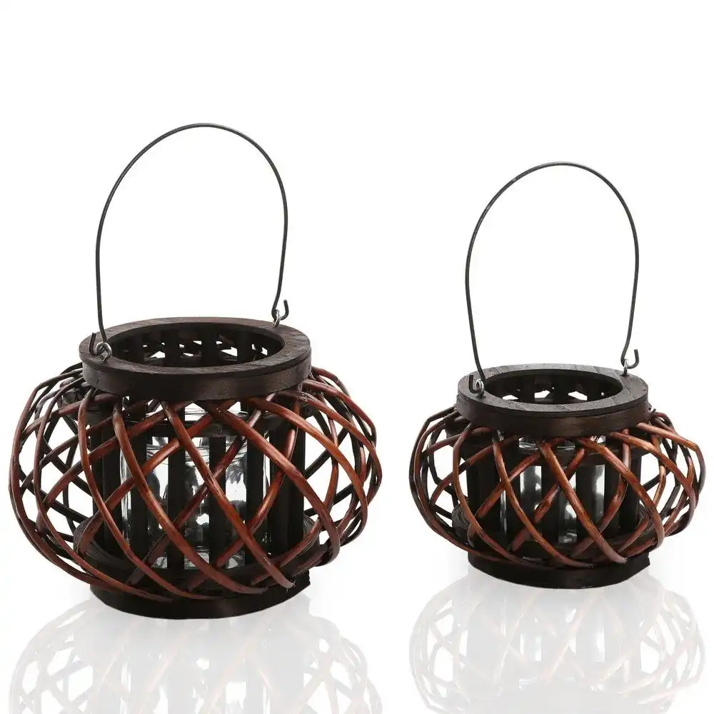 Fancy Indian Style Metal & Glass Combination Home Decorative Geometric Lantern Premium Design and Color Home Decorative Lantern