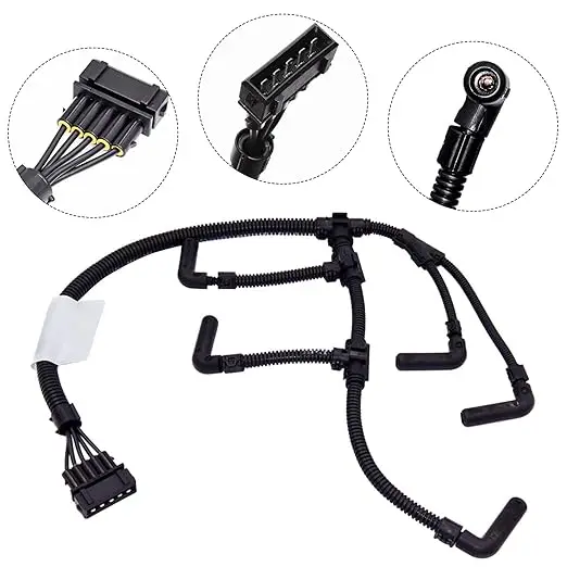 Pont Voiture Faisceau Bougie De Pru00e9chauffage 1.9 Tdi Bisenya Pont De Contact Avec Loom Compatible Avec 1998-2010 Faisceau Injecteur 2.0 Tdi 140 Bkd Faisceau Bougie De Préchauffage 1.9 Tdi