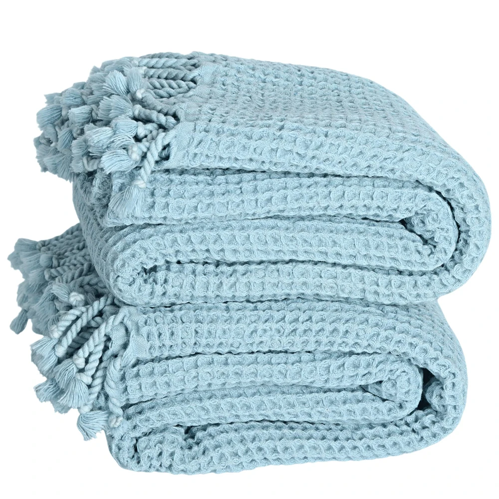 Thin,Lightweight,Quick Dry Bath Towels Originally Turkish Waffle