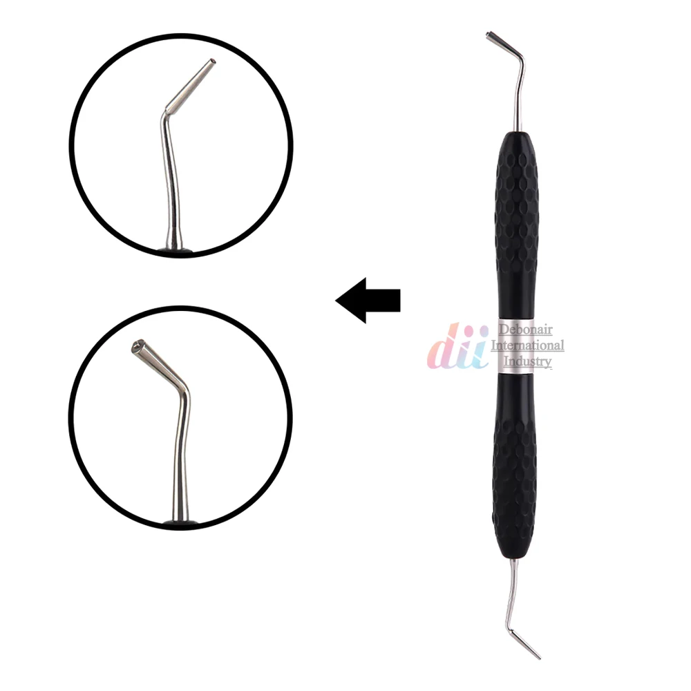 Dental Composite Resin Filler Aesthetic Restoration Kit Silicone Handle