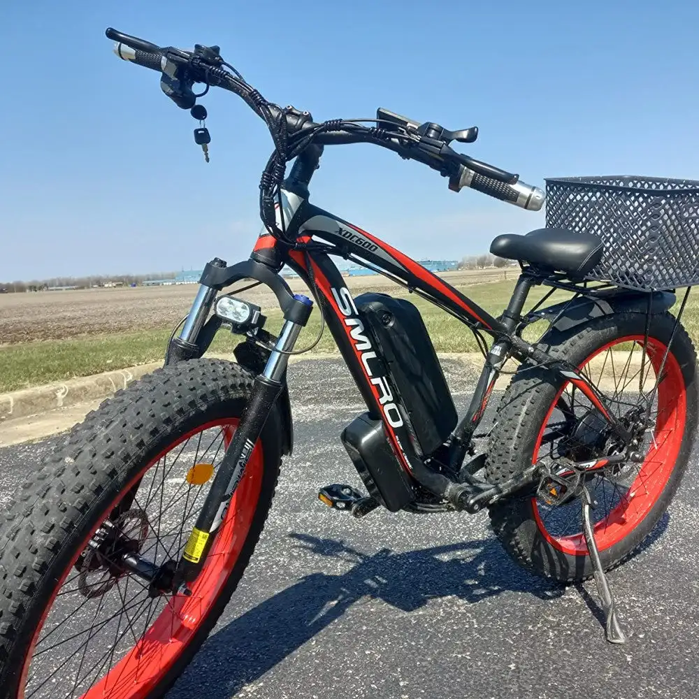 SMLRO XDC600 Powerful Electric Bike  300W 500W 750W 1000W