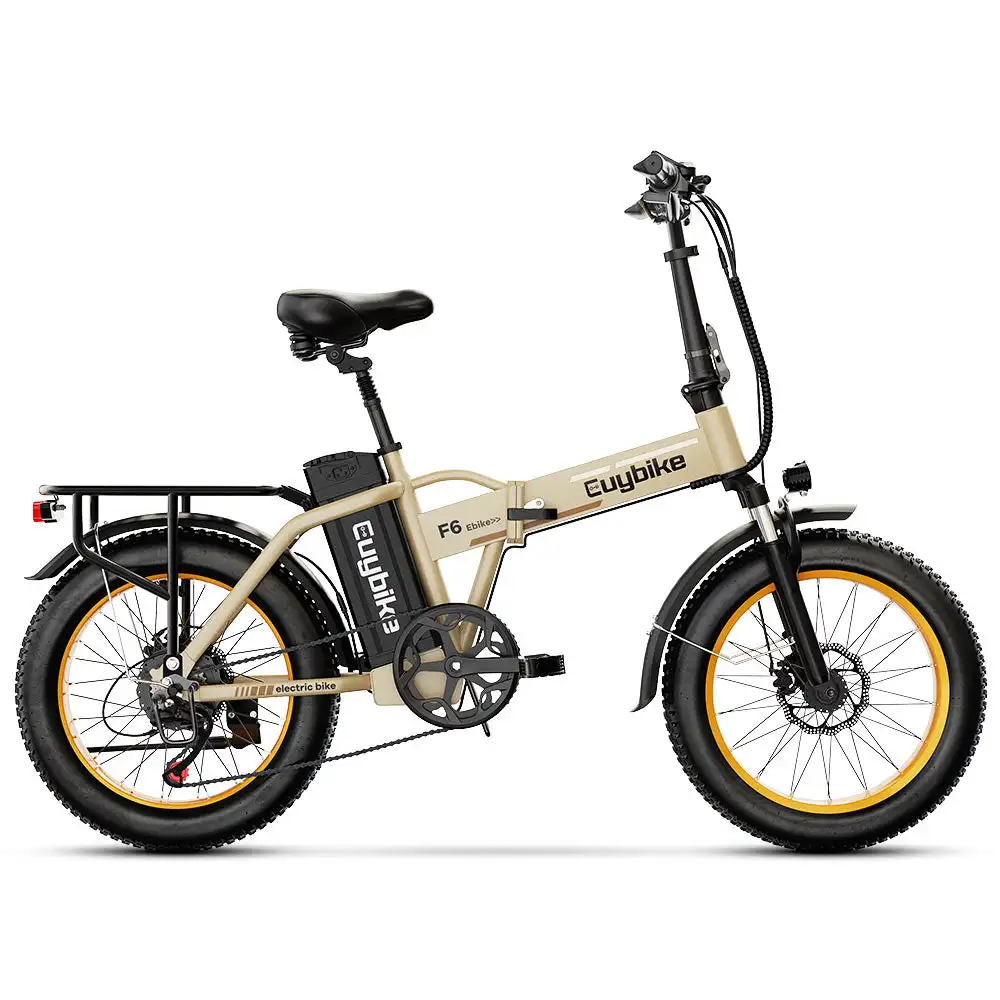 Euy F6 Long Range Electric Mountain Bike with Fat Tire Premium Electric Bike Product