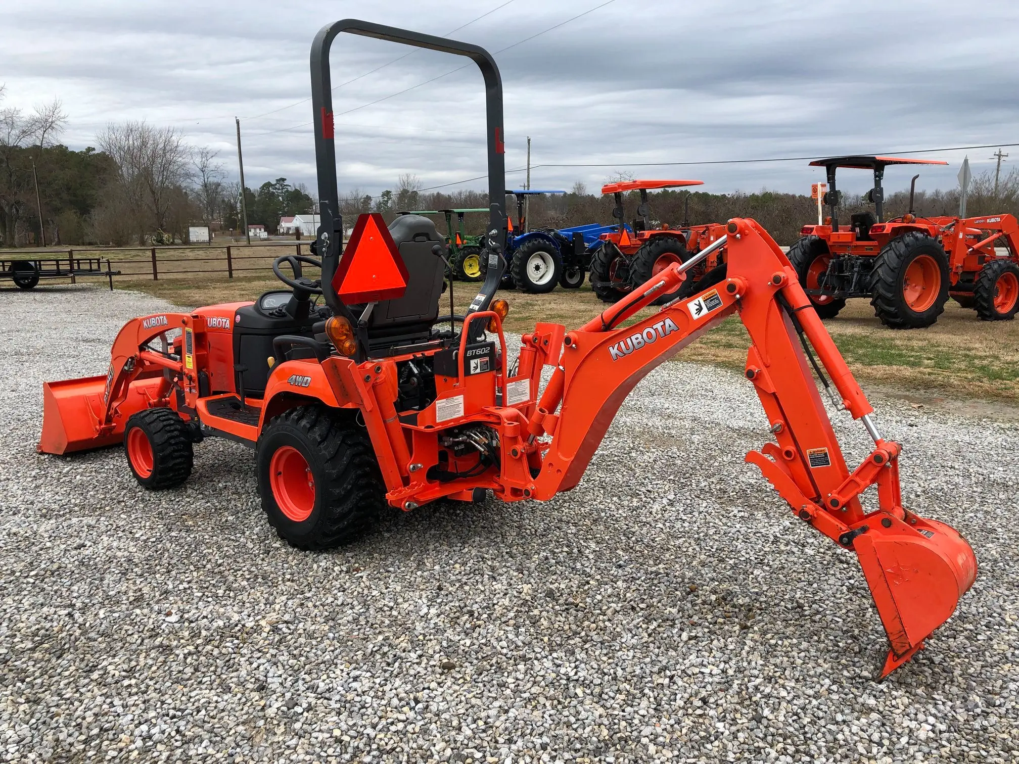 High Quality Kubota Bx25d Tractor 4wd For Agriculture Use With Front And Backhoe Loader Buy