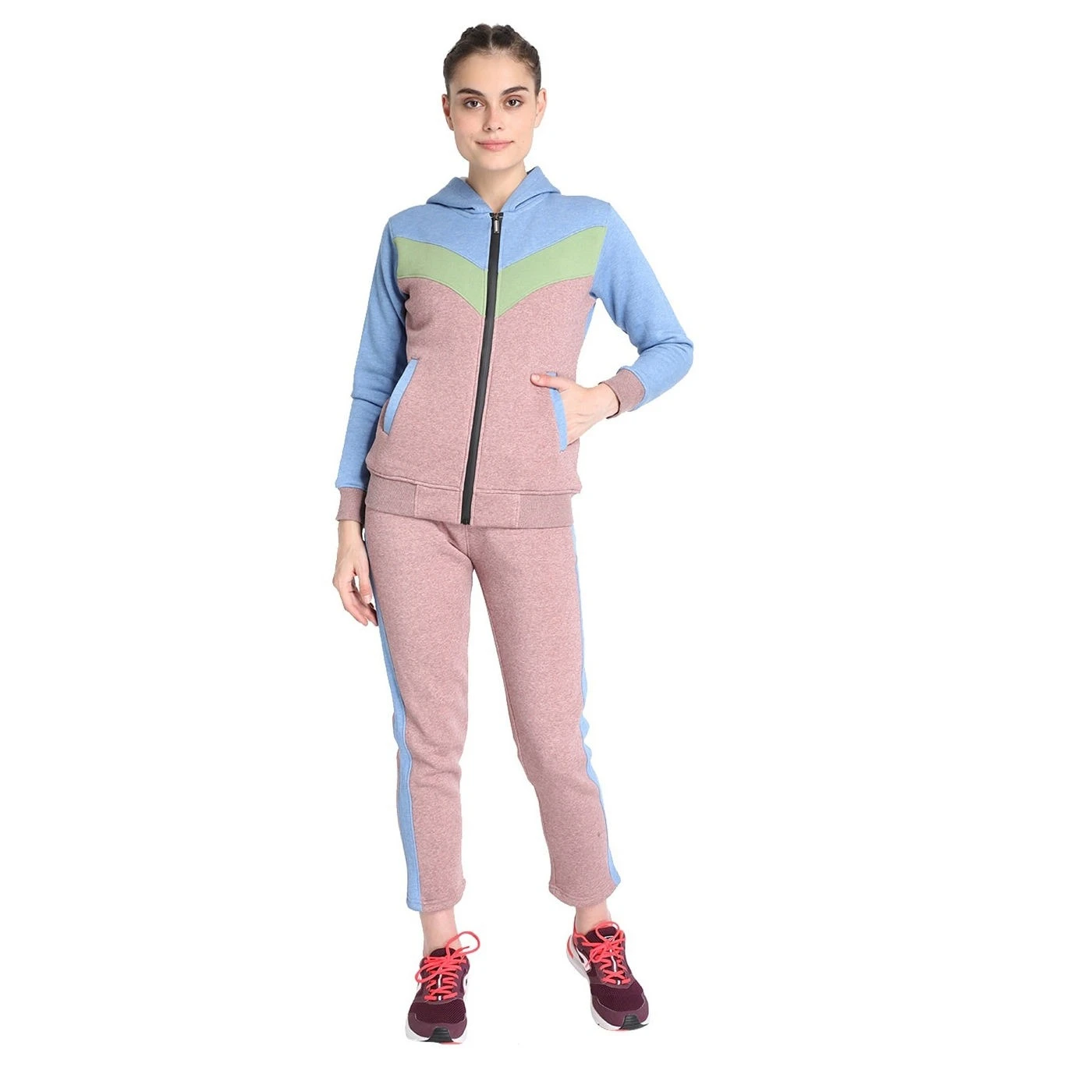 Latest Design Jogging Wear Tracksuits New Arrival Women Tracksuits