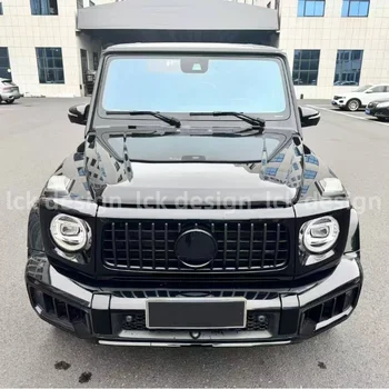 G Class Car Accessories Front Bumper Grille Rear Bumper Bodykit for W464 W463A Upgrade to W465 G63 Body Kit