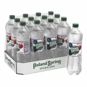 POLAND SPRING Brand 100% Natural Spring Water 8-Ounce Mini Plastic Bottles (Pack of 12)-Potable Water