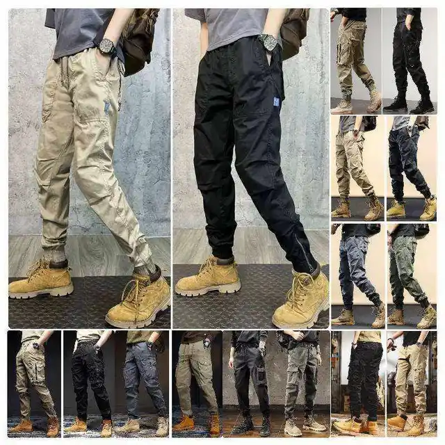 Men's Custom Casual Flared Jogger Track Pants Elastic Waistband Mens Stacked Flare Sweatpants For Men