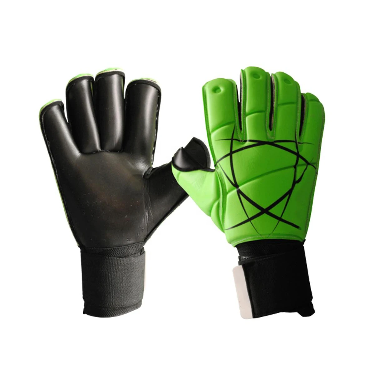New Design Professional Soccer Goalkeeper Gloves Latex Finger