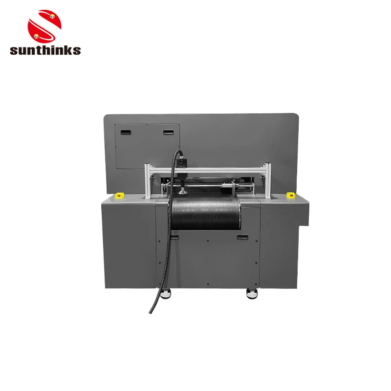 Sunthinks Single Pass UV Ink Plastic Printer Acrylic Flatbed Inkjet UV Printer Single Pass UV Label Printer